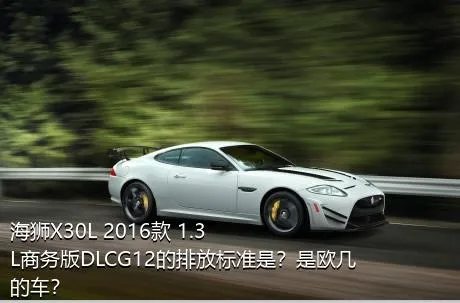 海狮X30L 2016款 1.3L商务版DLCG12的排放标准是？是欧几的车？