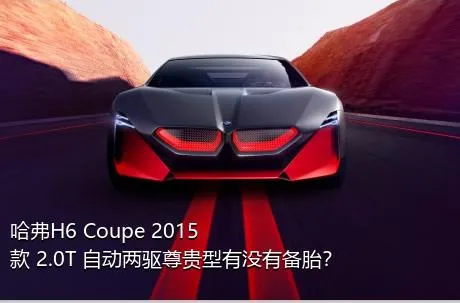 哈弗H6 Coupe 2015款 2.0T 自动两驱尊贵型有没有备胎？