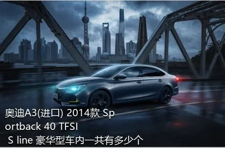 奥迪A3(进口) 2014款 Sportback 40 TFSI S line 豪华型车内一共有多少个喇叭？
