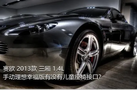 赛欧 2013款 三厢 1.4L 手动理想幸福版有没有儿童座椅接口？