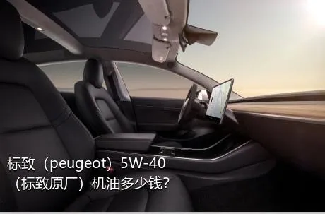 标致（peugeot）5W-40（标致原厂）机油多少钱？