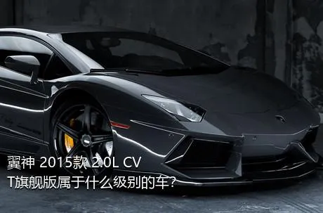 翼神 2015款 2.0L CVT旗舰版属于什么级别的车？