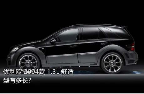 优利欧 2004款 1.3L 舒适型有多长？