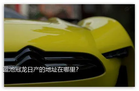 蓝池冠龙日产的地址在哪里？