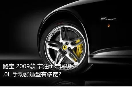 路宝 2009款 节油π  升级版 1.0L 手动舒适型有多宽？