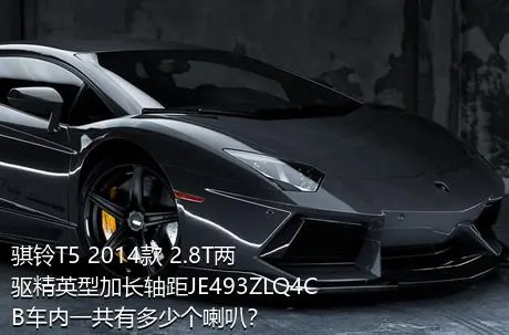 骐铃T5 2014款 2.8T两驱精英型加长轴距JE493ZLQ4CB车内一共有多少个喇叭？