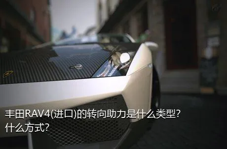 丰田RAV4(进口)的转向助力是什么类型？什么方式？
