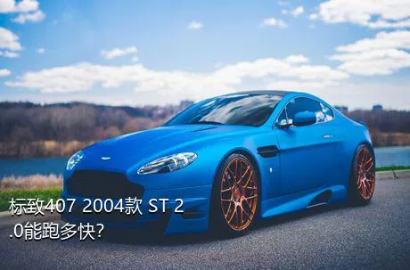 标致407 2004款 ST 2.0能跑多快？