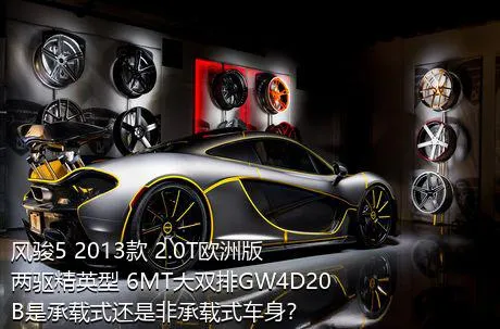 风骏5 2013款 2.0T欧洲版 两驱精英型 6MT大双排GW4D20B是承载式还是非承载式车身？