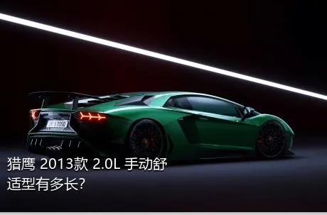 猎鹰 2013款 2.0L 手动舒适型有多长？