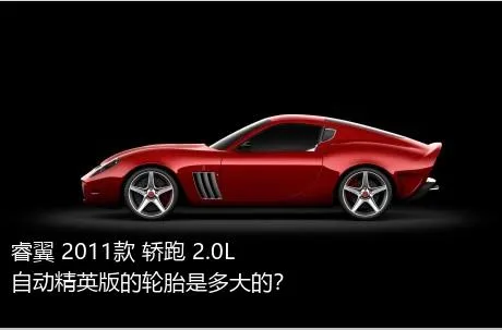 睿翼 2011款 轿跑 2.0L 自动精英版的轮胎是多大的？