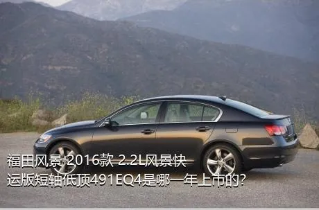 福田风景 2016款 2.2L风景快运版短轴低顶491EQ4是哪一年上市的？
