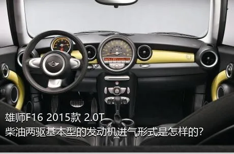 雄师F16 2015款 2.0T柴油两驱基本型的发动机进气形式是怎样的？