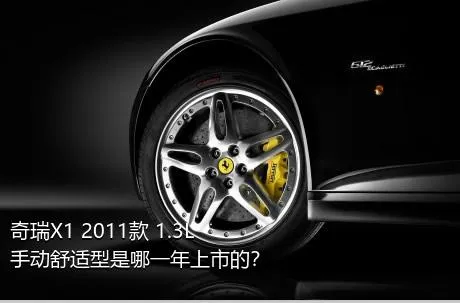 奇瑞X1 2011款 1.3L 手动舒适型是哪一年上市的？