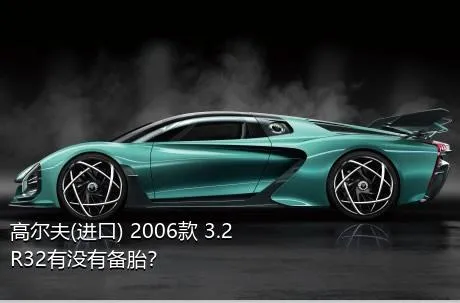 高尔夫(进口) 2006款 3.2 R32有没有备胎？
