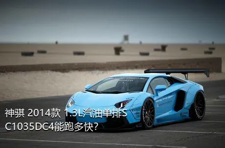 神骐 2014款 1.3L汽油单排SC1035DC4能跑多快？