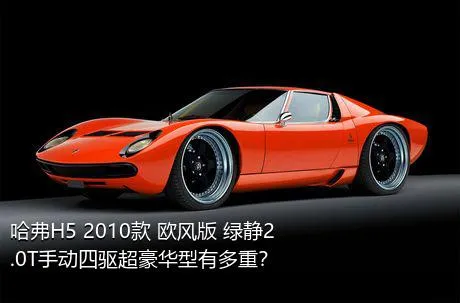 哈弗H5 2010款 欧风版 绿静2.0T手动四驱超豪华型有多重？