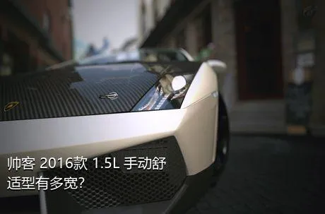 帅客 2016款 1.5L 手动舒适型有多宽？