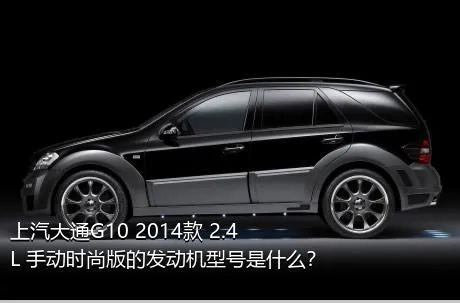 上汽大通G10 2014款 2.4L 手动时尚版的发动机型号是什么？