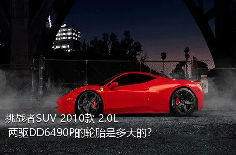 挑战者SUV 2010款 2.0L 两驱DD6490P的轮胎是多大的？