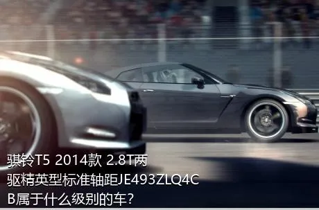 骐铃T5 2014款 2.8T两驱精英型标准轴距JE493ZLQ4CB属于什么级别的车？