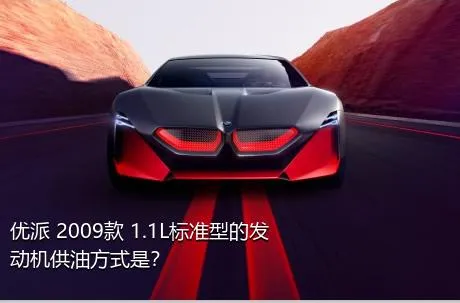 优派 2009款 1.1L标准型的发动机供油方式是？