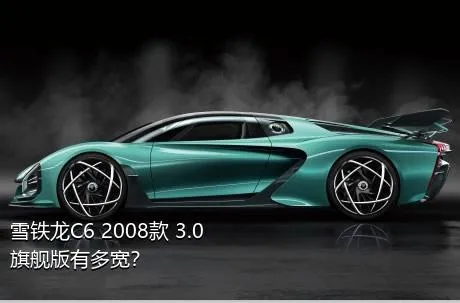 雪铁龙C6 2008款 3.0 旗舰版有多宽？