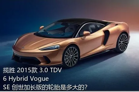 揽胜 2015款 3.0 TDV6 Hybrid Vogue SE 创世加长版的轮胎是多大的？