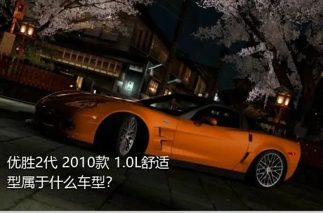 优胜2代 2010款 1.0L舒适型属于什么车型？