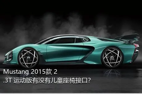 Mustang 2015款 2.3T 运动版有没有儿童座椅接口？