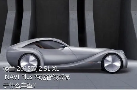 楼兰 2015款 2.5L XL NAVI Plus 两驱智领版属于什么车型？