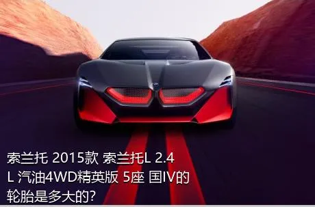 索兰托 2015款 索兰托L 2.4L 汽油4WD精英版 5座 国IV的轮胎是多大的？