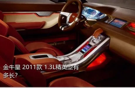 金牛星 2011款 1.3L精英型有多长？