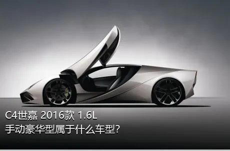C4世嘉 2016款 1.6L 手动豪华型属于什么车型？