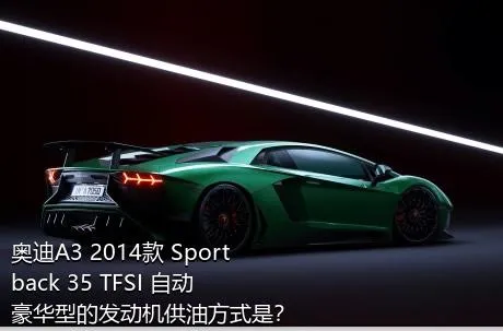 奥迪A3 2014款 Sportback 35 TFSI 自动豪华型的发动机供油方式是？