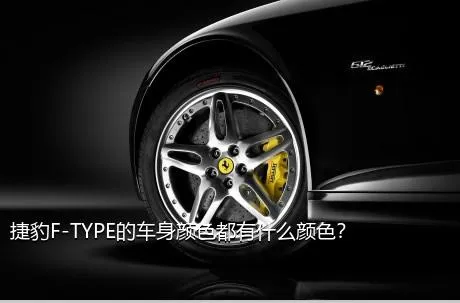 捷豹F-TYPE的车身颜色都有什么颜色？