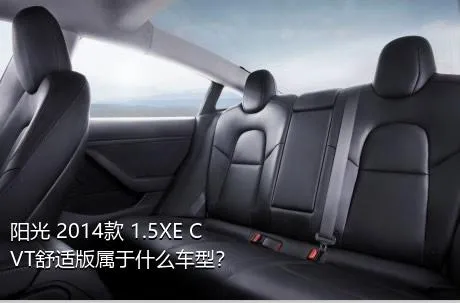阳光 2014款 1.5XE CVT舒适版属于什么车型？