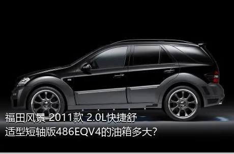 福田风景 2011款 2.0L快捷舒适型短轴版486EQV4的油箱多大？