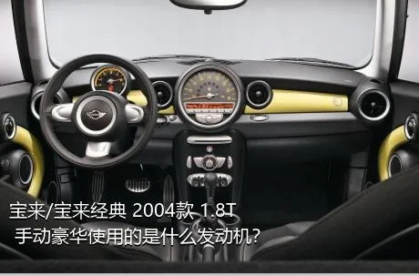 宝来/宝来经典 2004款 1.8T 手动豪华使用的是什么发动机？