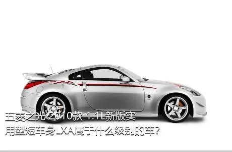 五菱之光 2010款 1.1L新版实用型短车身LXA属于什么级别的车？