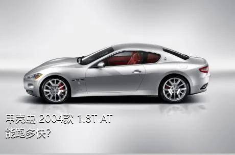 甲壳虫 2004款 1.8T AT能跑多快？