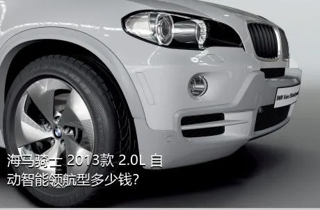 海马骑士 2013款 2.0L 自动智能领航型多少钱？