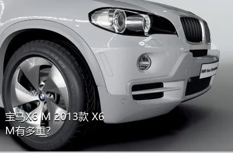宝马X6 M 2013款 X6 M有多重？