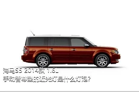 海马S5 2014款 1.6L 手动智尊型的近光灯是什么灯泡？