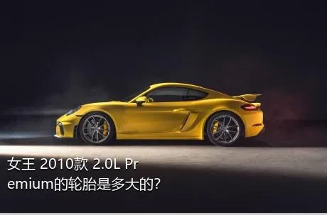 女王 2010款 2.0L Premium的轮胎是多大的？