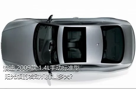 浪迪 2009款 1.4L手动标准型 阳光版的发动机排量多大？