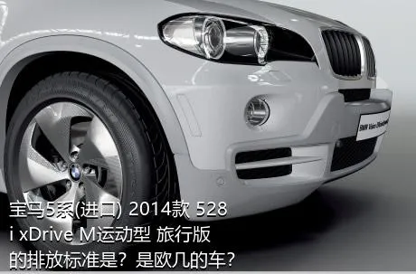 宝马5系(进口) 2014款 528i xDrive M运动型 旅行版的排放标准是？是欧几的车？