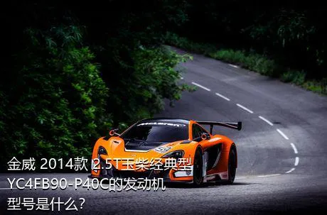 金威 2014款 2.5T玉柴经典型YC4FB90-P40C的发动机型号是什么？