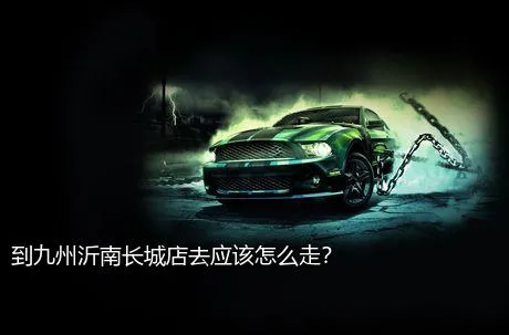 到九州沂南长城店去应该怎么走？
