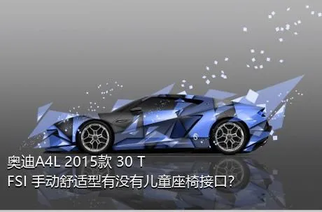 奥迪A4L 2015款 30 TFSI 手动舒适型有没有儿童座椅接口？